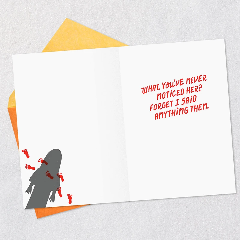 Creepy Hospital Gown Girl Funny Halloween Card for only USD 3.69 | Hallmark
