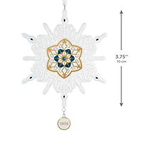 Snowflake 2026 Porcelain Ornament for only USD 24.99 | Hallmark