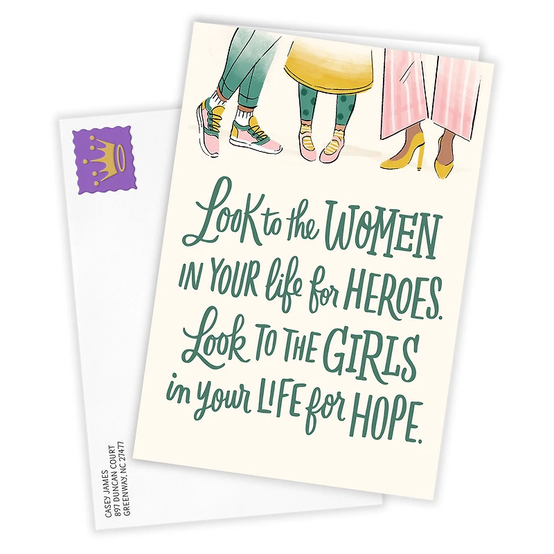 Women Heroes and Hope Custom Encouragement Card for only USD 4.99 | Hallmark