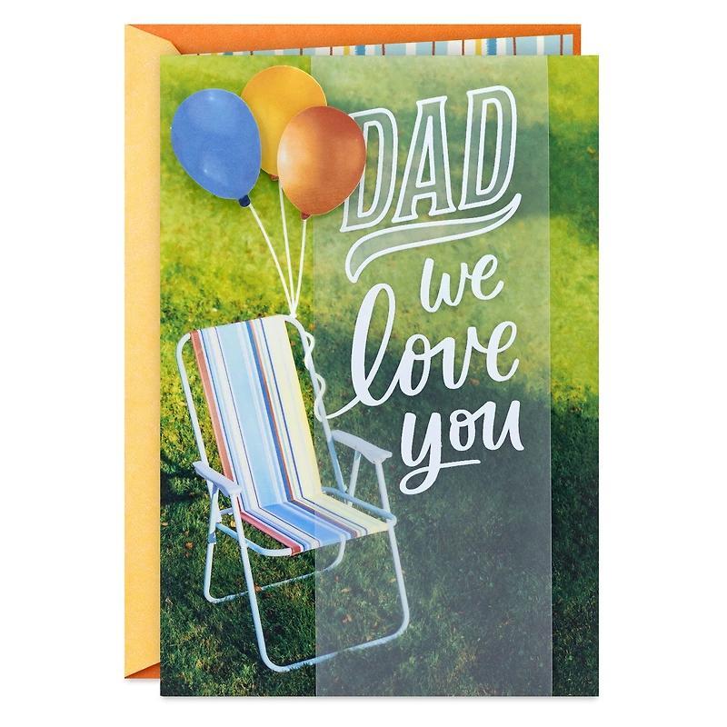 Dad, We Love You Birthday Card for only USD 8.59 | Hallmark