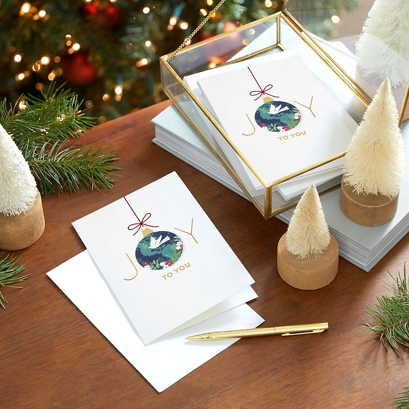 UNICEF Peaceful Earth Ornament Boxed Christmas Cards, Pack of 12 for only USD 20.50 | Hallmark
