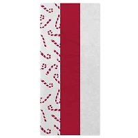 Candy Canes/Red/White 3-Pack Assortment Christmas Tissue Paper, 30 sheets for only USD 4.49 | Hallmark