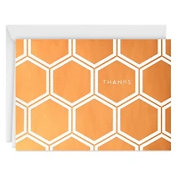 Copper Foil Hexagons Boxed Thank-You Notes, Pack of 10 for only USD 10.49 | Hallmark
