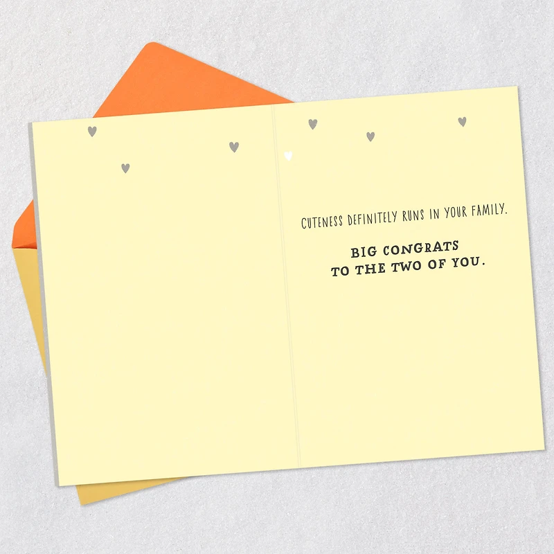 Cuteness Runs in Your Family Pregnancy Congratulations Card for only USD 2.99 | Hallmark