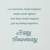 Moments Made Brighter Together Anniversary Card for Son and Partner for only USD 6.59 | Hallmark