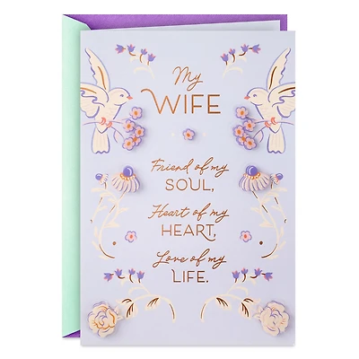 Celebrating You and a Lifetime of Love Romantic Birthday Card for Wife for only USD 8.99 | Hallmark