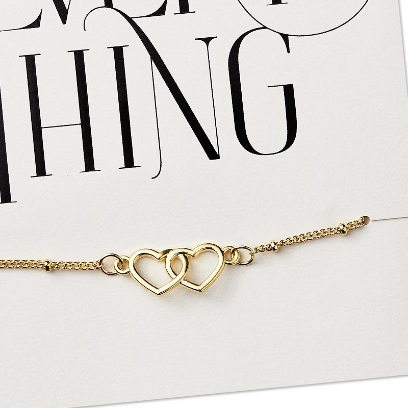 Love Is Everything Anniversary Card With Bracelet for only USD 9.59 | Hallmark