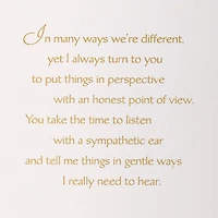 My Sister, a Friend I'm Always Grateful For Birthday Card for only USD 5.99 | Hallmark