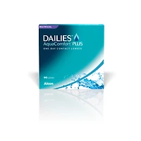 DAILIES AQUA COMFORT PLUS CONTACT LENSES SPHERICAL (90 PACK)