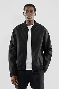 Canada Weather Gear Basic Zip Up Bomber Lightweight Jacket