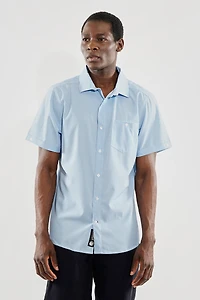 Canada Weather Gear Travel Collection Patterned Button Up Casual Shirt