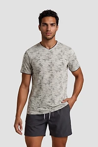 Short Sleeve V Neck Tee