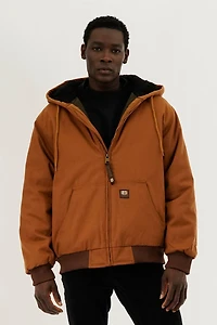 Canada Work Gear Sherpa Lined Bomber Jacket - Caramel