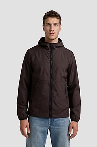 Lightweight Bomber Jacket - Burgundy
