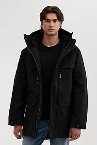 Canada Weather Gear Faux Fur Lined Hood Parka Jacket
