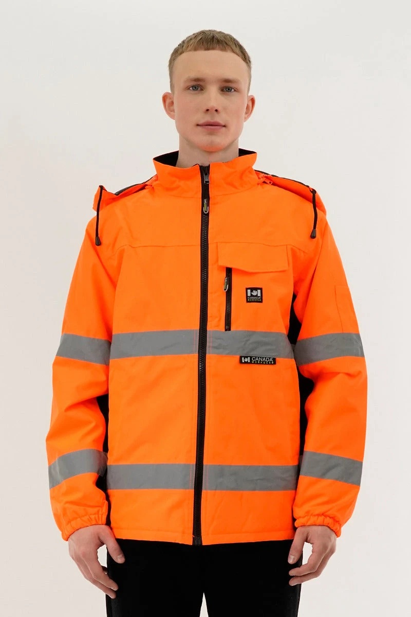 Canada Work Gear Hi-Vis Reflective Parka Jacket