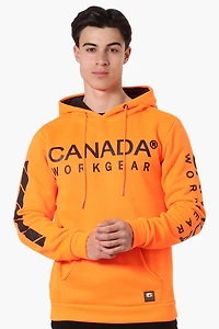 Logo Sleeve Hoodie - Orange