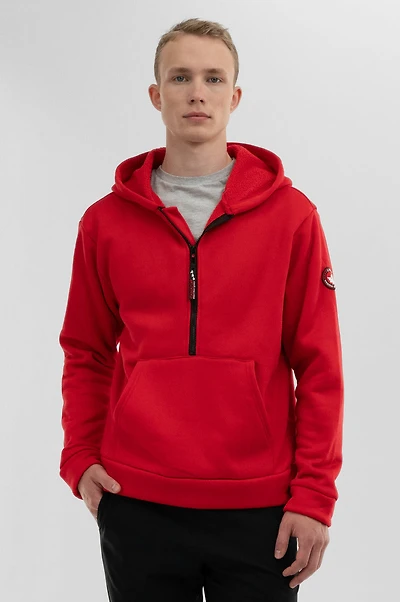 Canada Weather Gear Fleece Half Zip Hoodie
