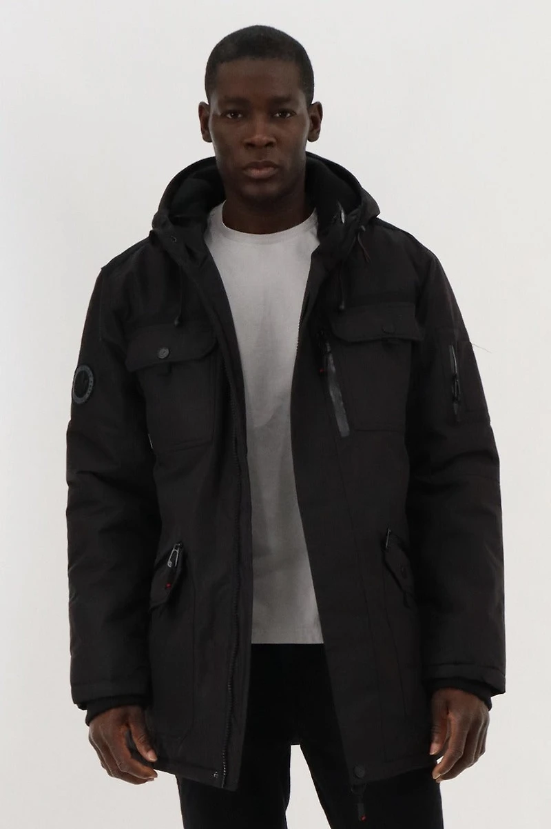 Canada Weather Gear Multi Pocket Parka Jacket