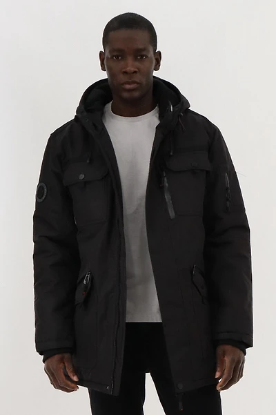 Canada Weather Gear Multi Pocket Parka Jacket