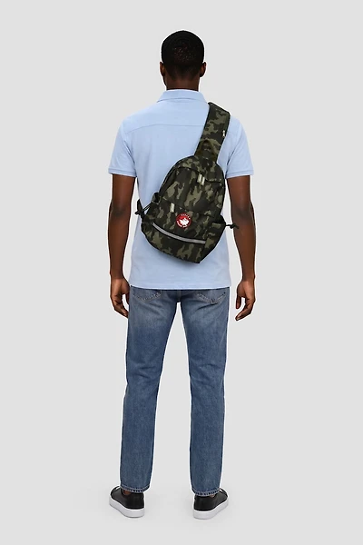 Camo Sling Bag - Green