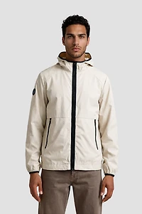 Lightweight Bomber Jacket - Cream