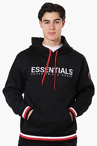 Essentials Super Triple Goose Striped Cuff Detail Hoodie