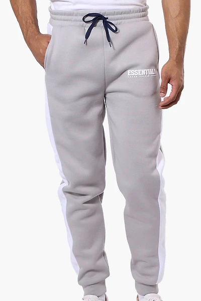 Side Stripe Tie Waist Joggers