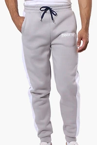 Side Stripe Tie Waist Joggers