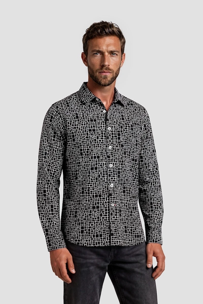 Long Sleeve Button Up Casual Shirt