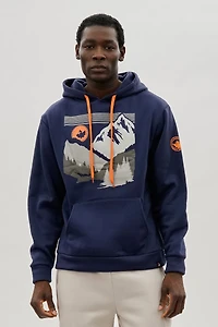 Canada Weather Gear Mountain Print Hoodie