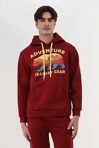 Canada Weather Gear Adventure Hoodie - Red