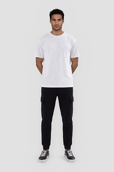 Cargo Joggers With Drawstrings
