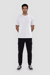 Cargo Joggers With Drawstrings