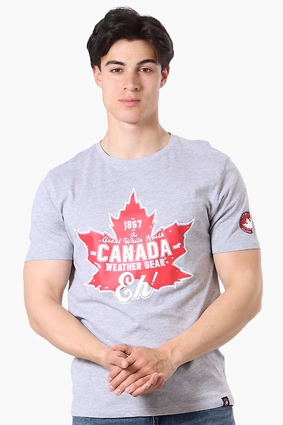 Canada Weather Gear Great White North Print Tee