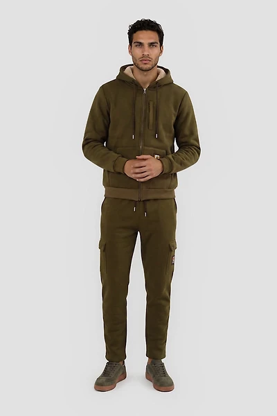 Cargo Sweatpants - Olive
