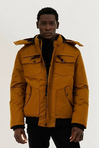 Puffer Bomber Jacket