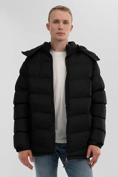 Super Triple Goose Chevron Bomber Jacket