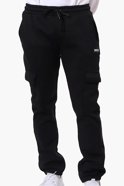 Essentials By Drill Tie Waist Cargo Joggers