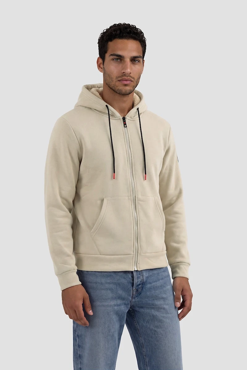 Zip Up Hoodie With Drawstrings