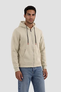 Zip Up Hoodie With Drawstrings