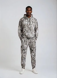 Camouflage Joggers with Patch Pockets
