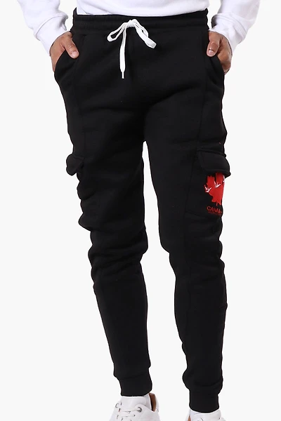 Canada Weather Gear Tie Waist Cargo Joggers