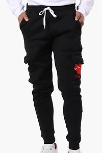 Canada Weather Gear Tie Waist Cargo Joggers