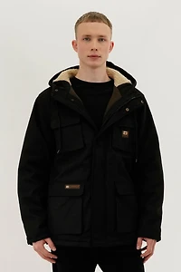 Canada Work Gear Canvas Sherpa Lined Parka Jacket