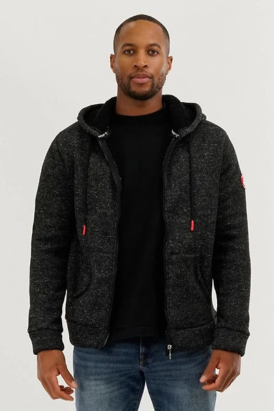 Canada Weather Gear Sherpa Lined Lightweight Jacket