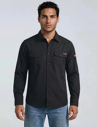 Long Sleeve Adventure Shirt - Black