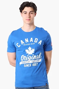 Canada Weather Gear Coast To Print Tee