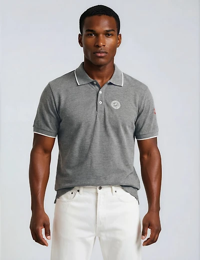 Classic Logo Polo - Grey