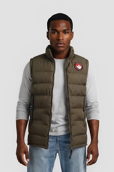 Puffer Vest - Olive
